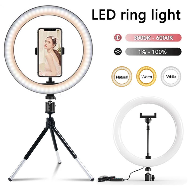 Torjim Rgb Photography Video Lighting - ضوء حلقي LED مقاس 12 بوصة