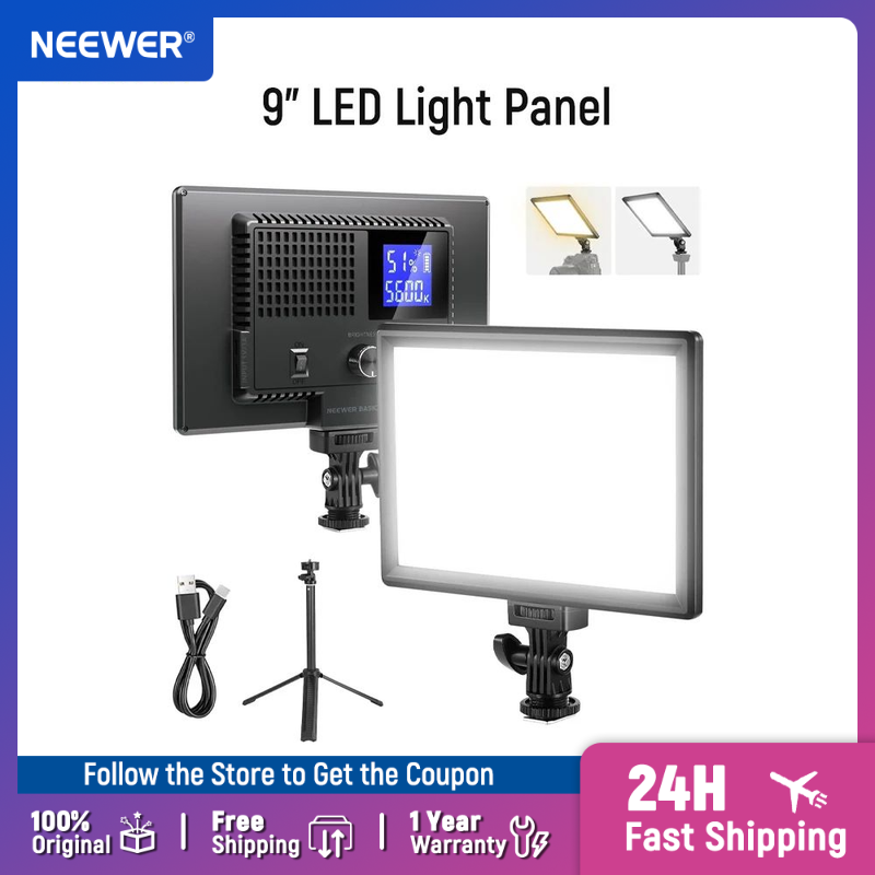Photography Lighting Kit Neewer - لوحة إضاءة LED من NEEWER Basics