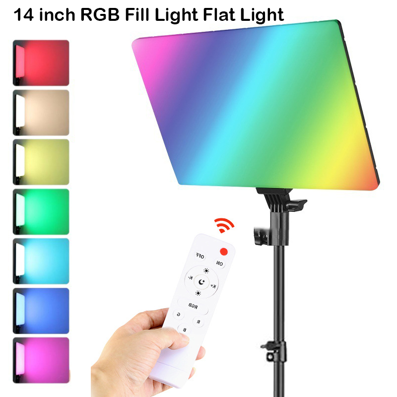 Photography Lighting Uk - RGB 14 ''LED الفيديو الضوئي التحكم