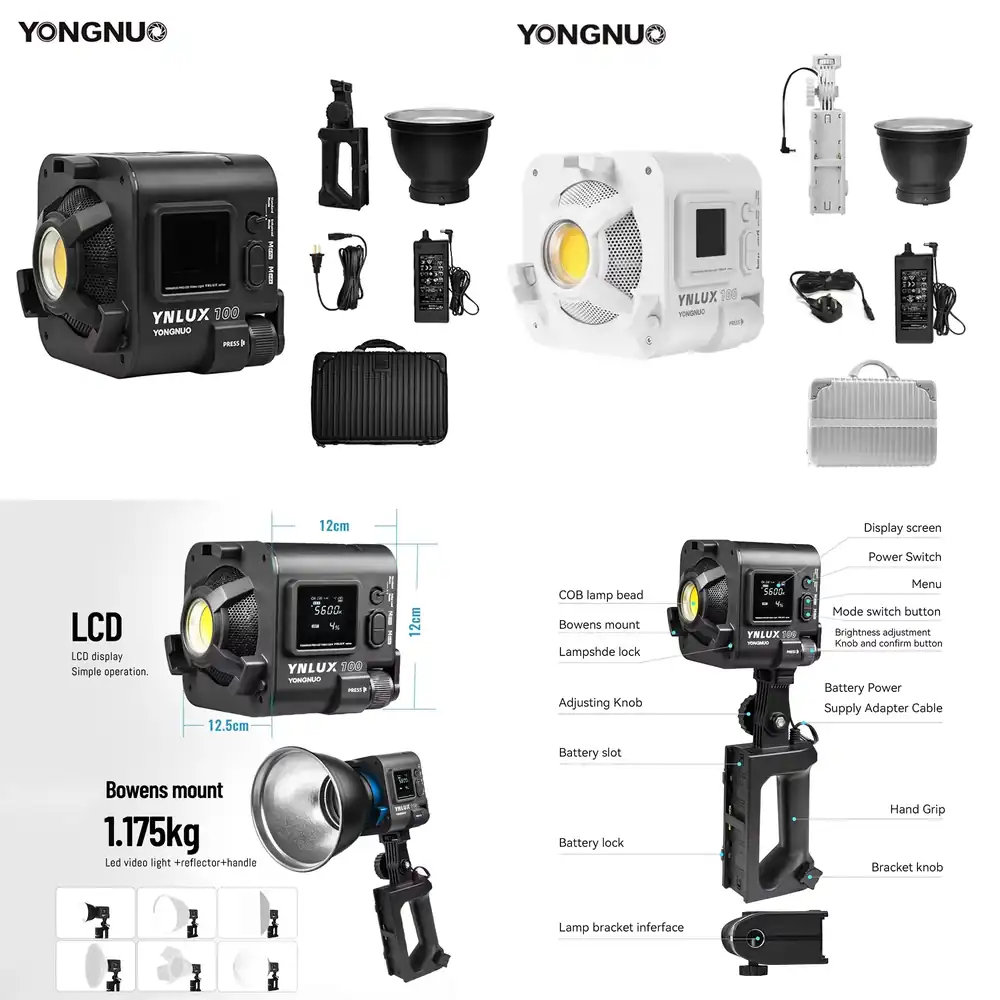 Photography And Lighting - ضوء فيديو LED محمول باليد YONGNUO