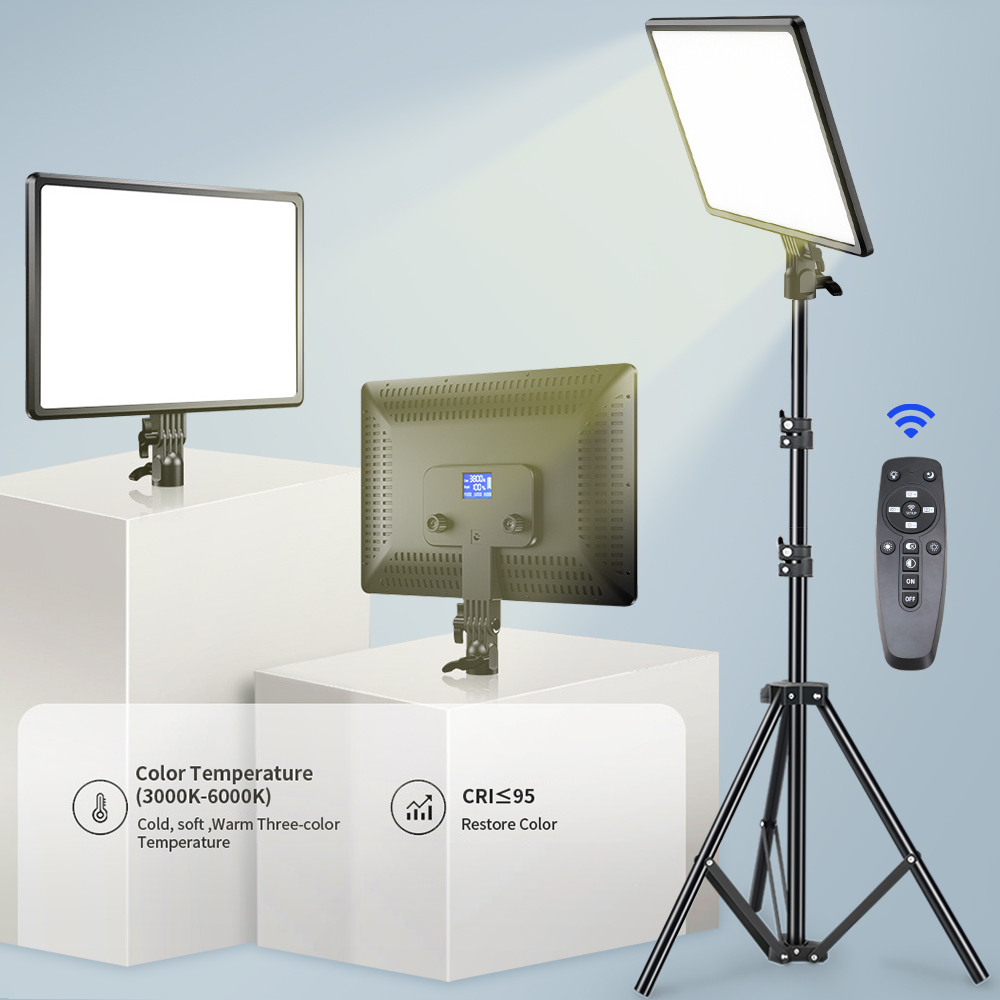 Photography Lighting Uk - 10/14 بوصة LED الفيديو الضوئي لوحة