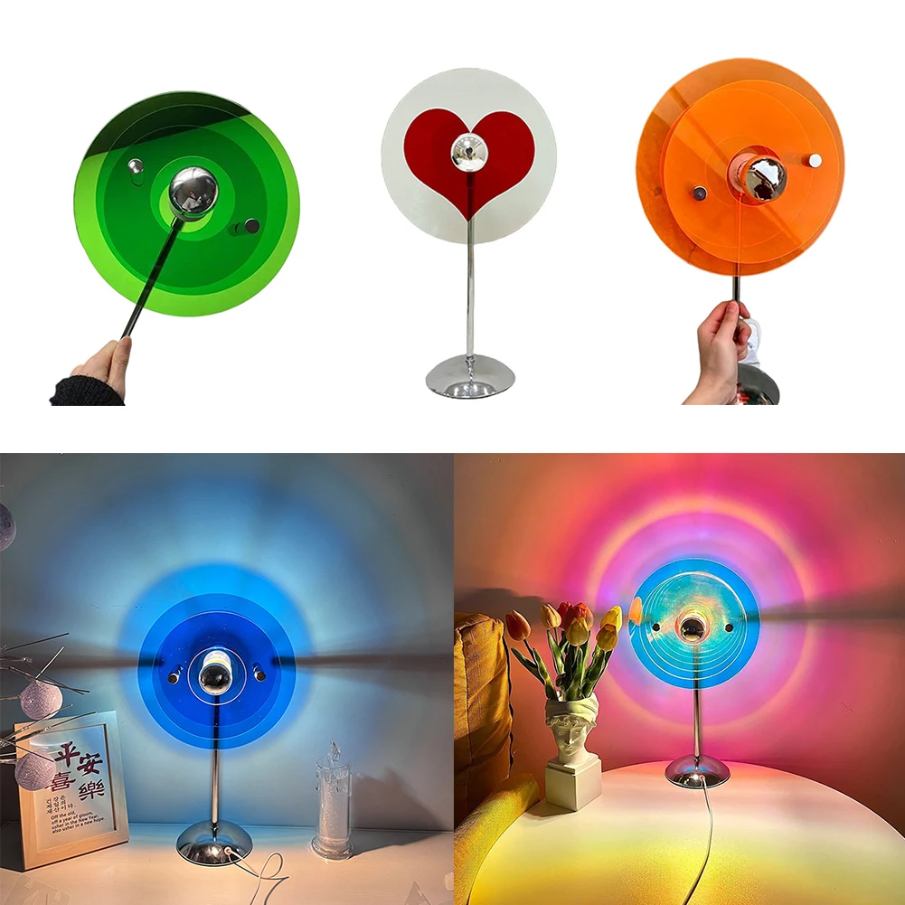 Photography Lighting No Shadows - USB الجدول مصباح رومانسية الحب العارض