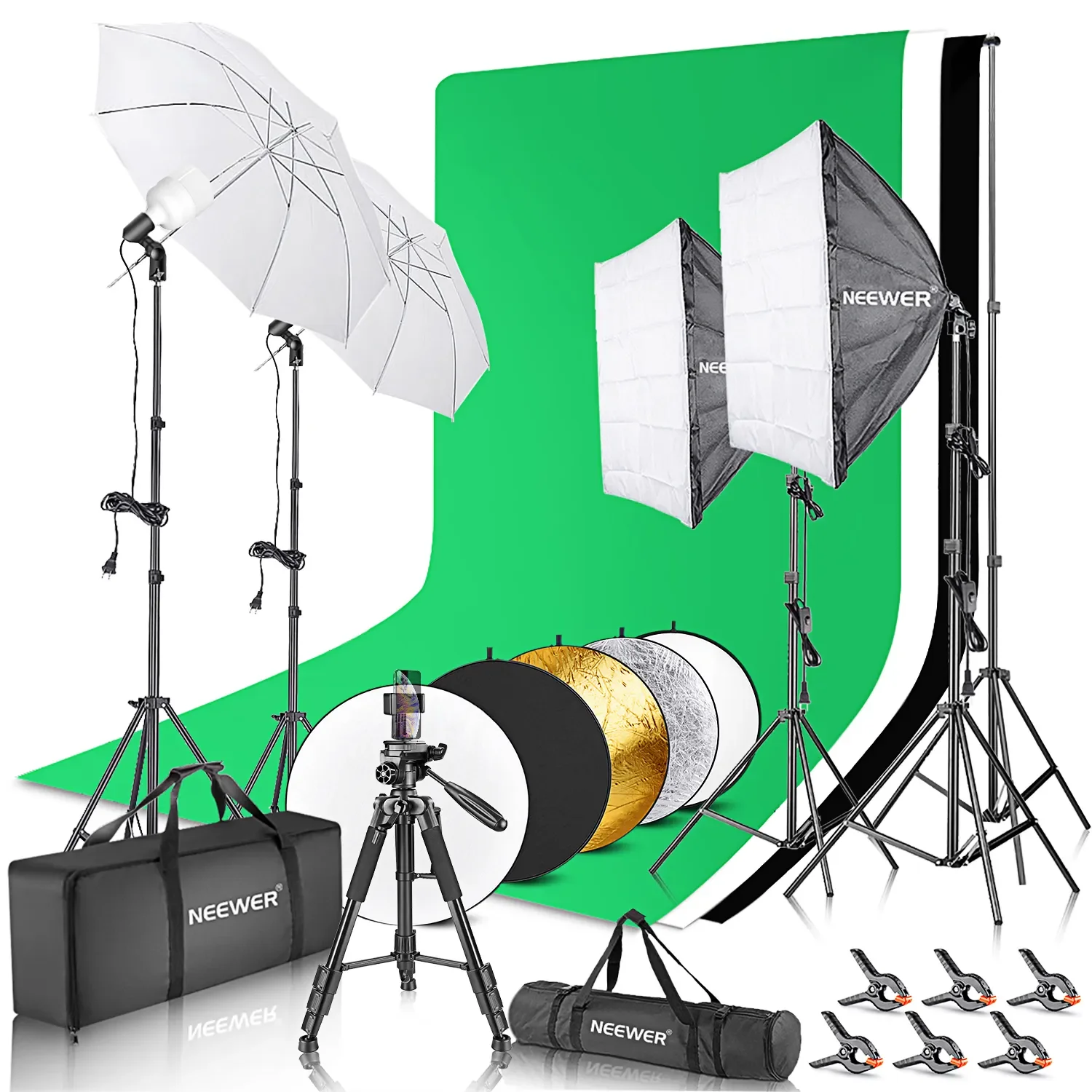 Photography Lighting Kit Neewer - طقم إضاءة تصوير كامل من نيوير: