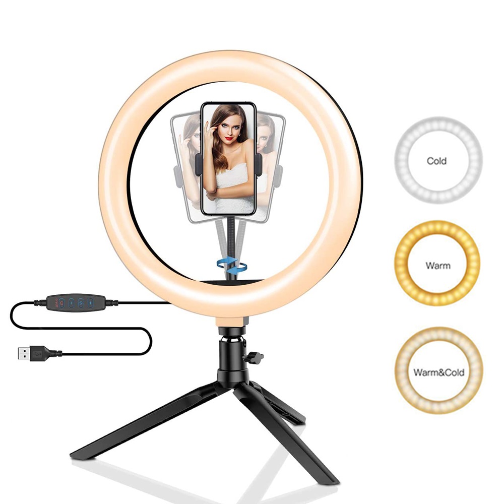 Photography Lighting Wand - 26 سنتيمتر 10 بوصة Led حلقة