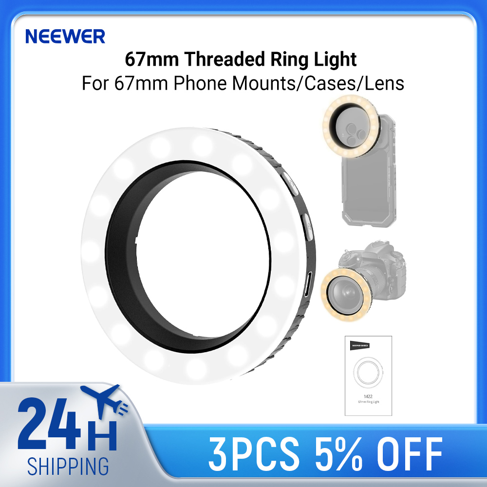 Photography Lighting Wand - إضاءة حلقية أساسية من NEEWER بقطر