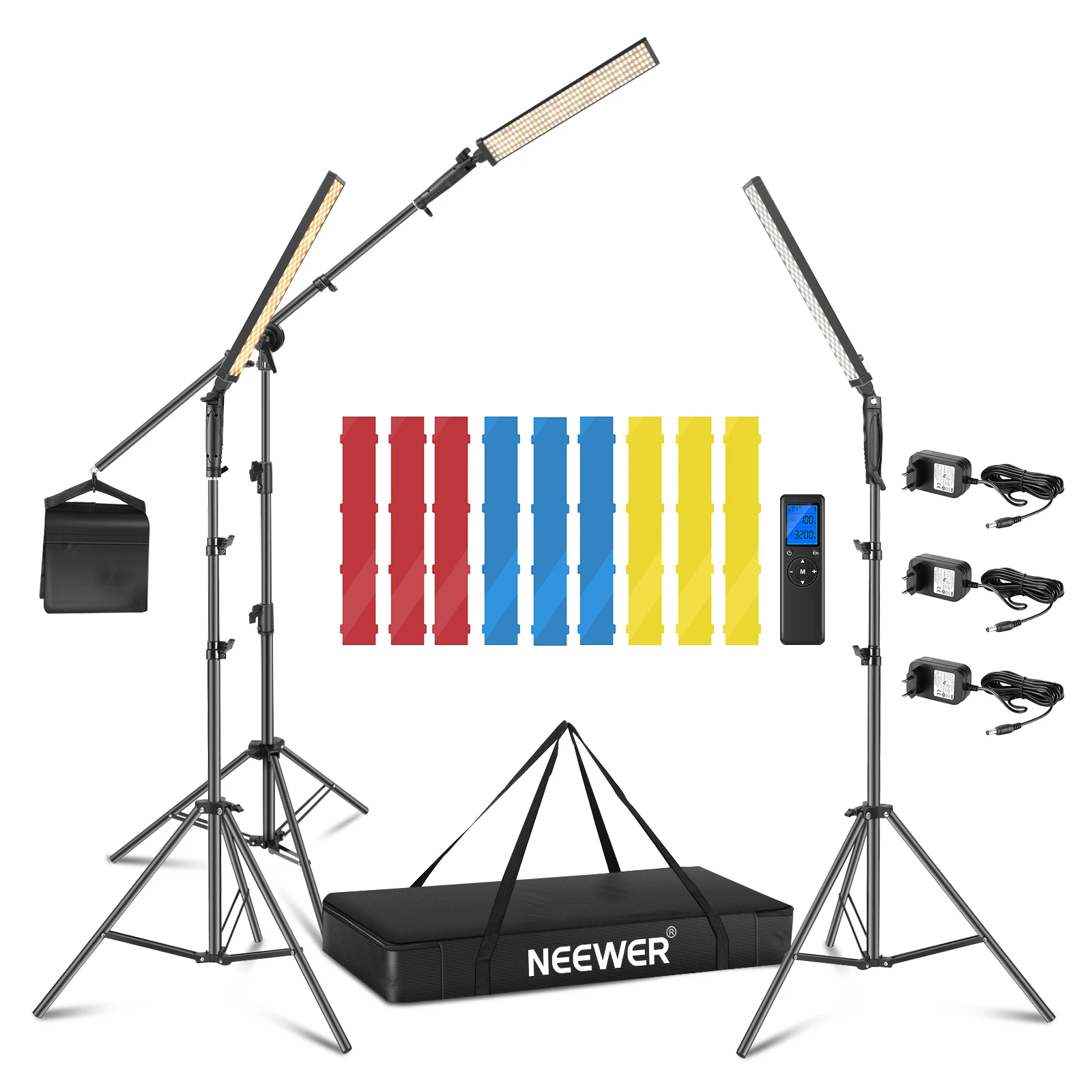Photography Lighting Kit Neewer - مجموعة إضاءة LED من Neewer مكونة