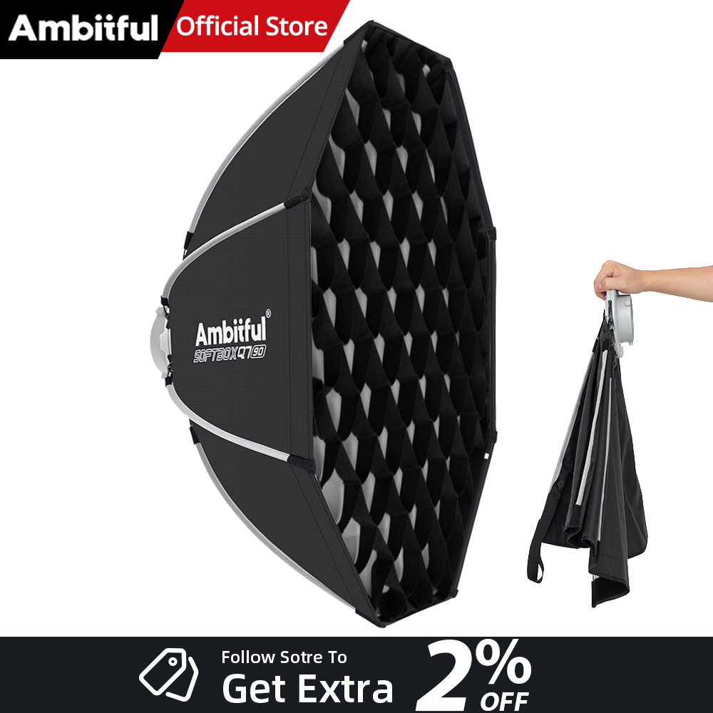 Photography Lighting Set Up - صندوق إضاءة AMBITFUL Q7II 55/65/90 سم