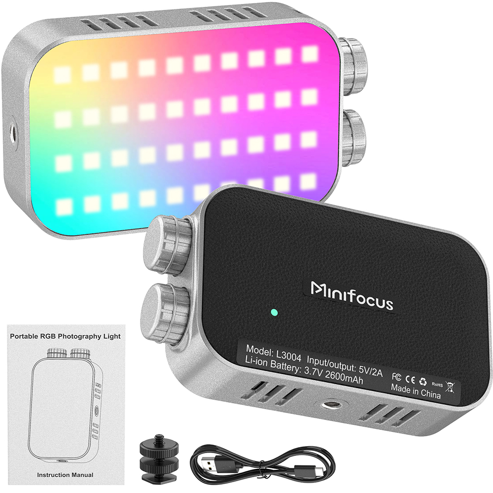 Torjim Rgb Photography Video Lighting - ضوء LED محمول من نوع Pocket