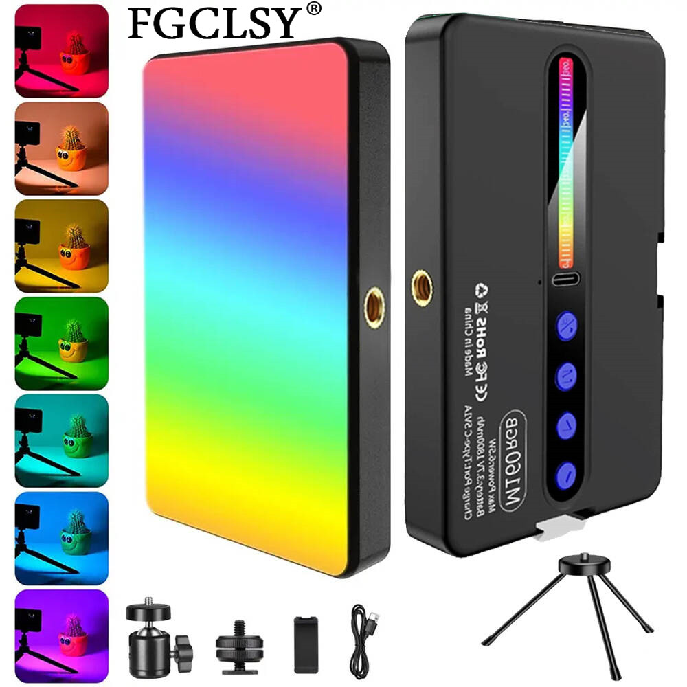 Photography Lighting Uk - LED RGB ضوء الكاميرا كامل اللون