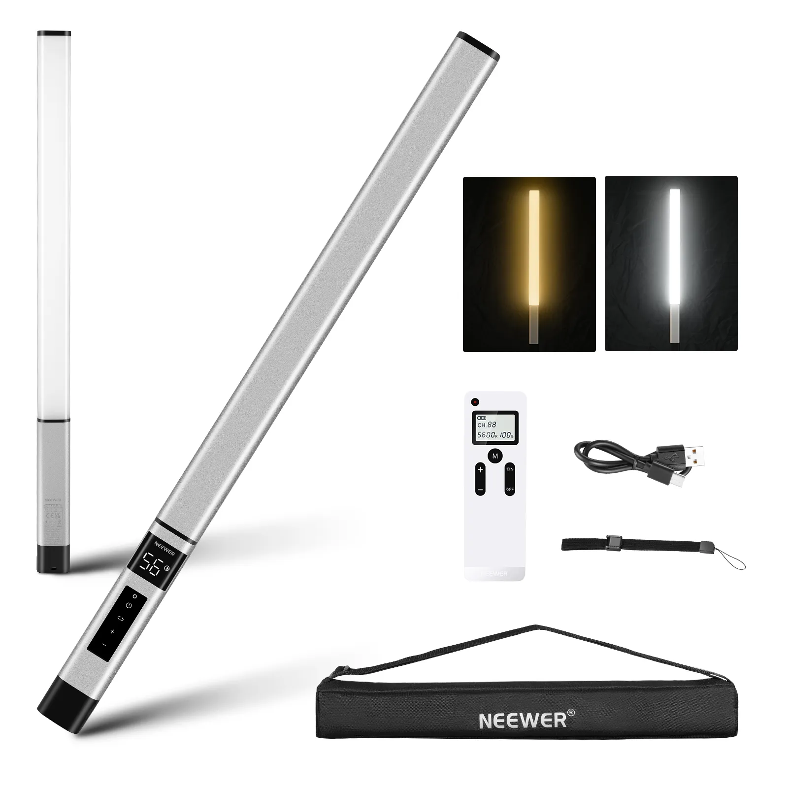 Photography Lighting Kit Neewer - مصباح فيديو LED محمول باليد من
