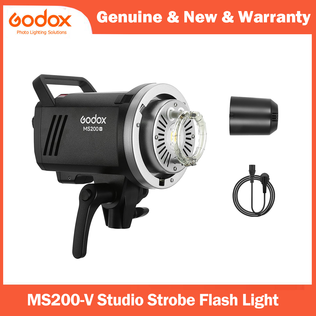 Portrait Photography With Lighting - Godox MS200V ستوديو ستروب ضوء فلاش