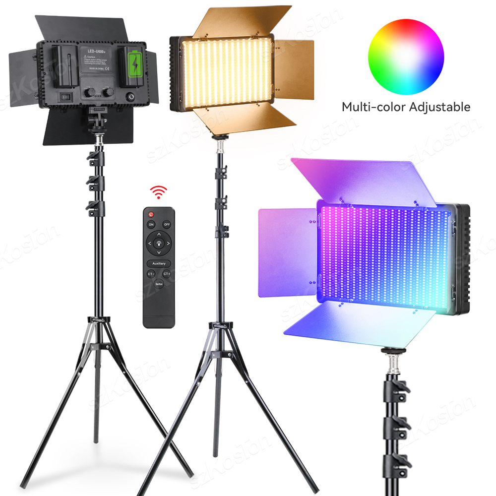 Photography Lighting Uk - لوحة إضاءة التعبئة LED للتصوير RGB