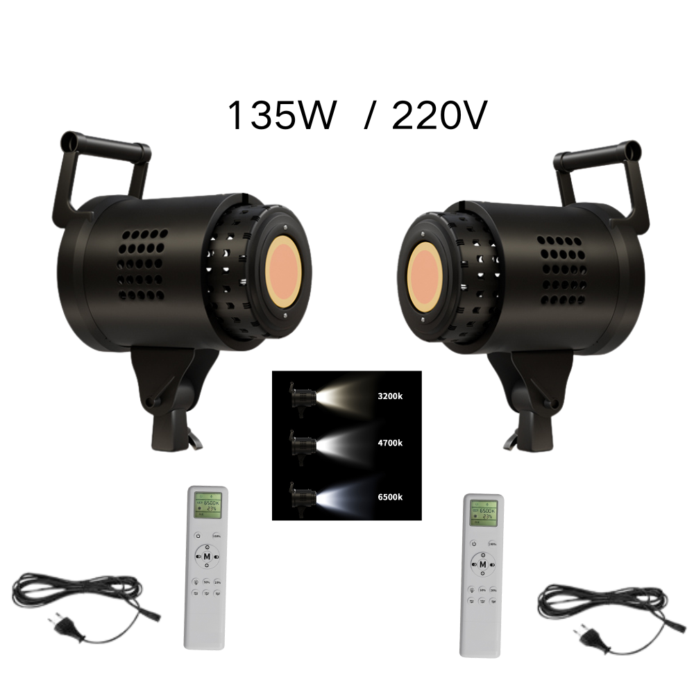 Photography Lighting Uk - 115/135 واط التصوير بوينز الإضاءة LED