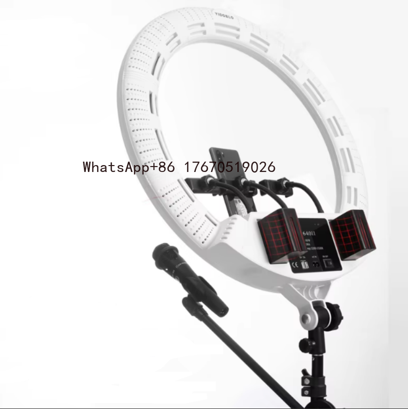 Photography And Lighting - إضاءة دائرية للبث المباشر مقاس 22