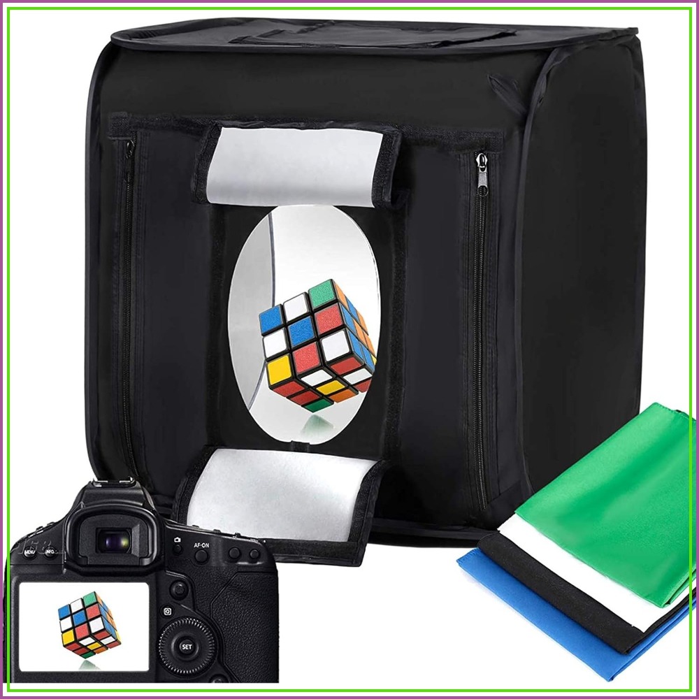 Photography Lighting Reference - صندوق إضاءة LED للتصوير الفوتوغرافي مقاس