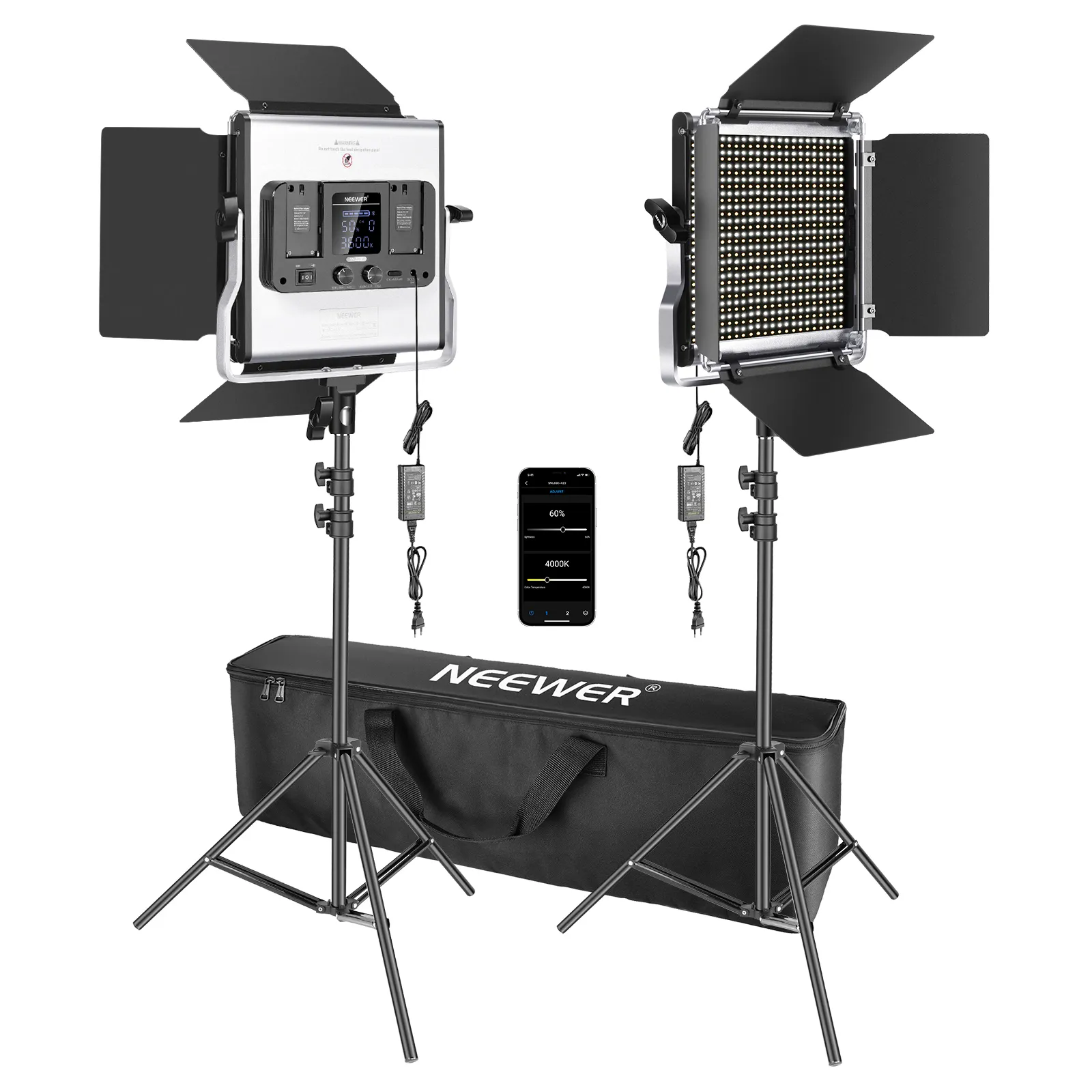 Photography Lighting Kit Neewer - ضوء فيديو LED من Neewer 660
