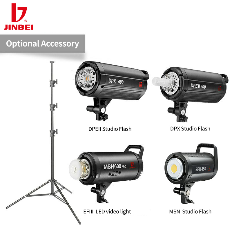 حامل إضاءة احترافي JINBEI MZ-2 - مراجعة Photography And Lighting وسعره