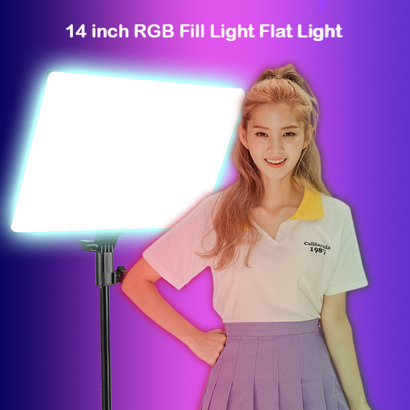 RGB 14 ''LED الفيديو الضوئي ال - مراجعة Photography Lighting Uk وسعره