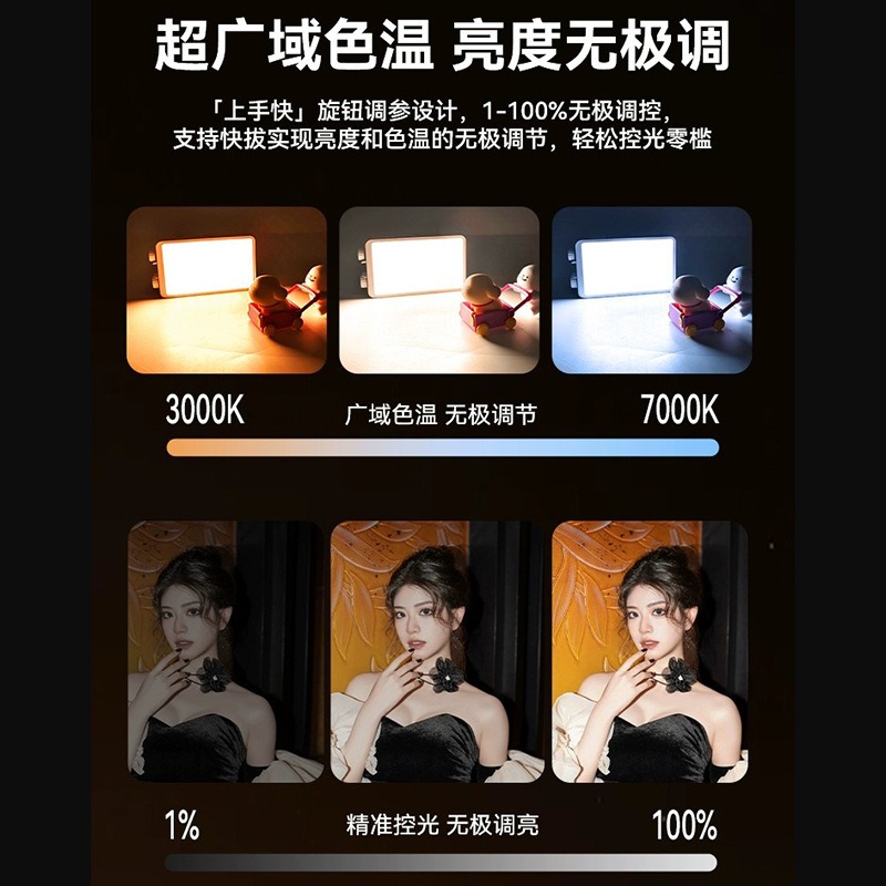 ضوء تعبئة ملون بالكامل 40WRGB، - مراجعة Photography Lighting For Outdoors وسعره