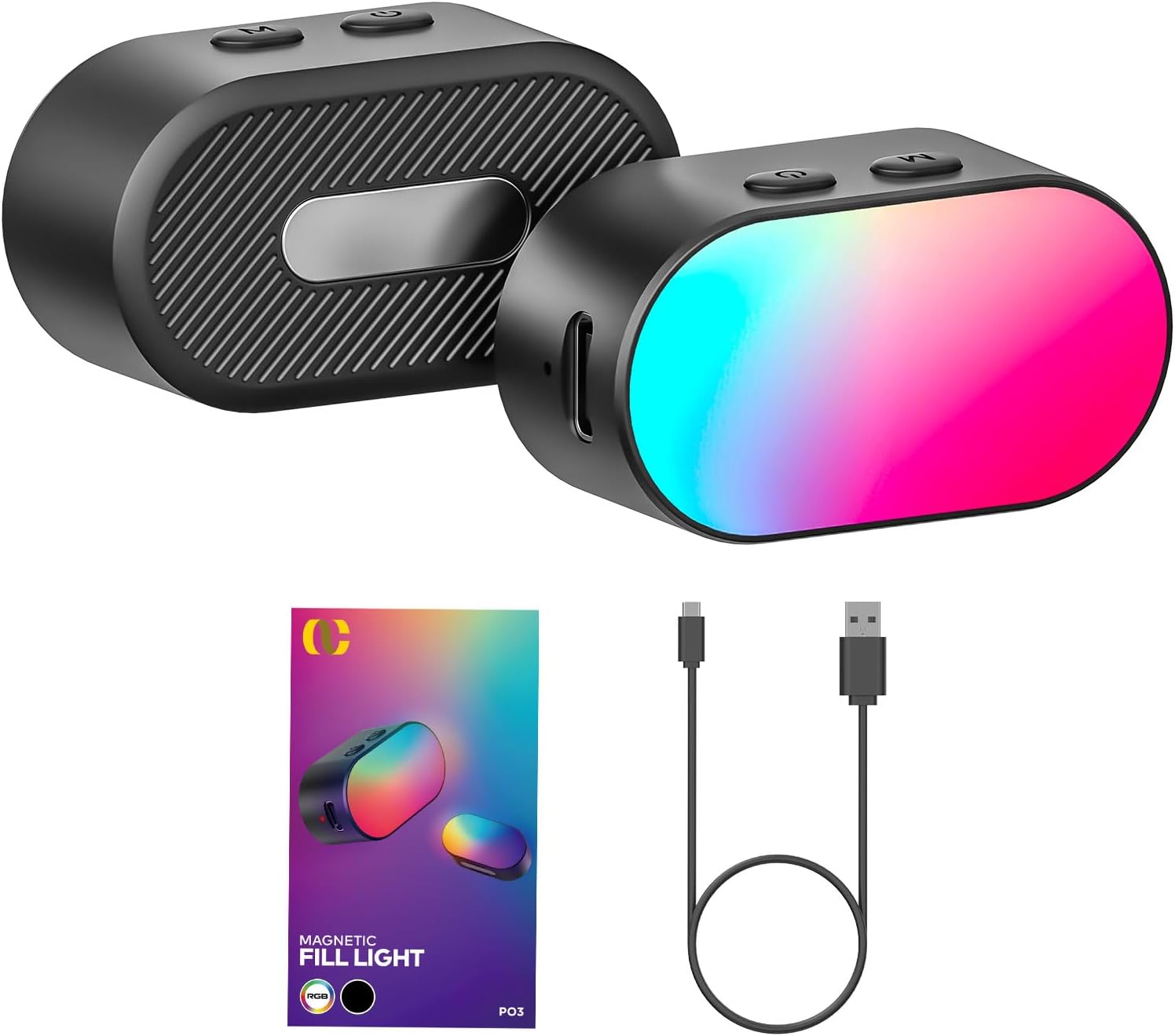AOCHUAN Mini RGB المغناطيسي مل - مراجعة Photography Lighting Patterns وسعره