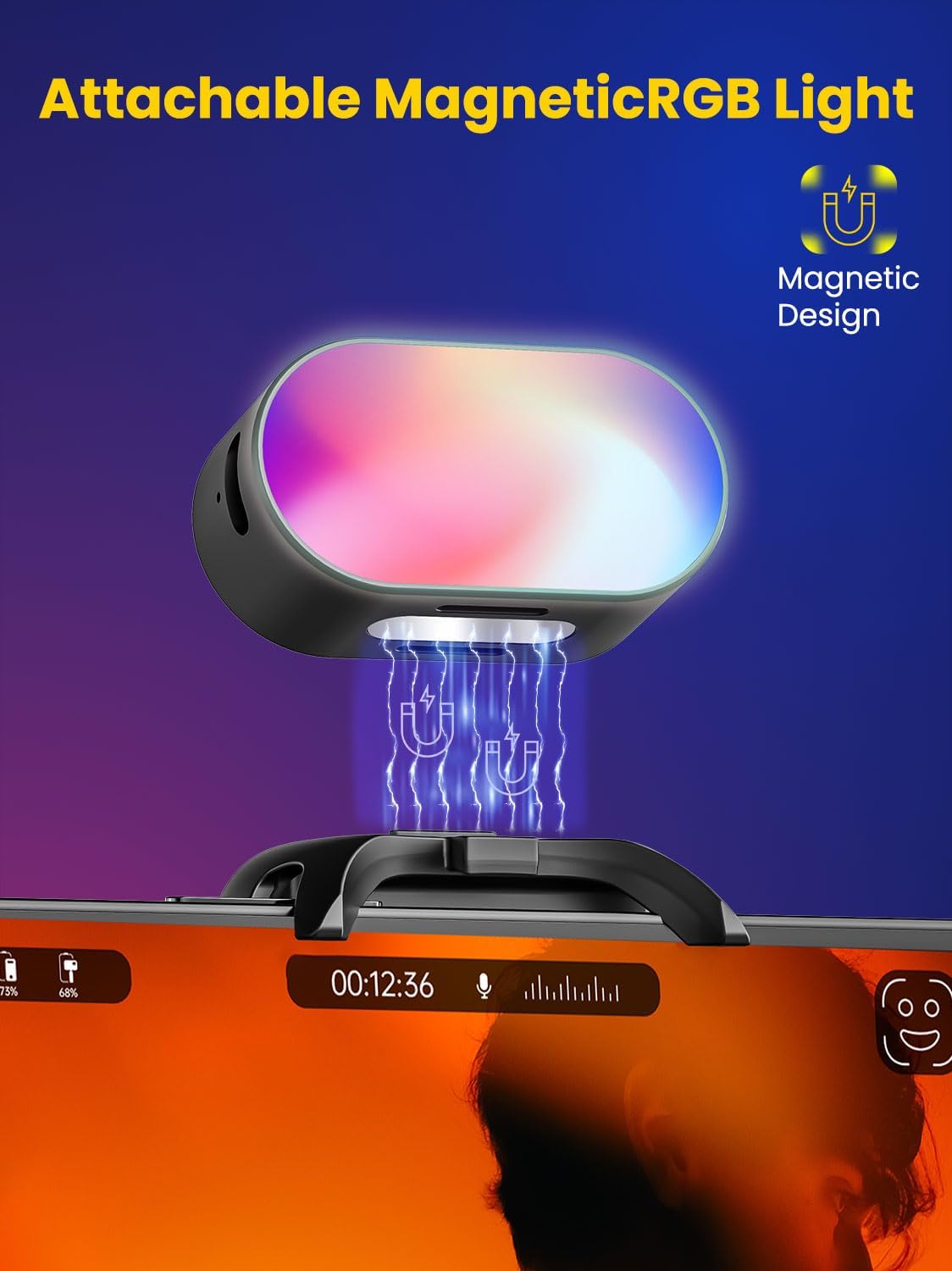 AOCHUAN Mini RGB المغناطيسي مل - مراجعة Photography Lighting Patterns وسعره
