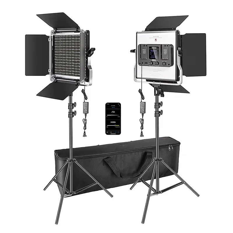 طقم إضاءة للتصوير الفوتوغرافي  - مراجعة Photography Lighting Kit Neewer وسعره