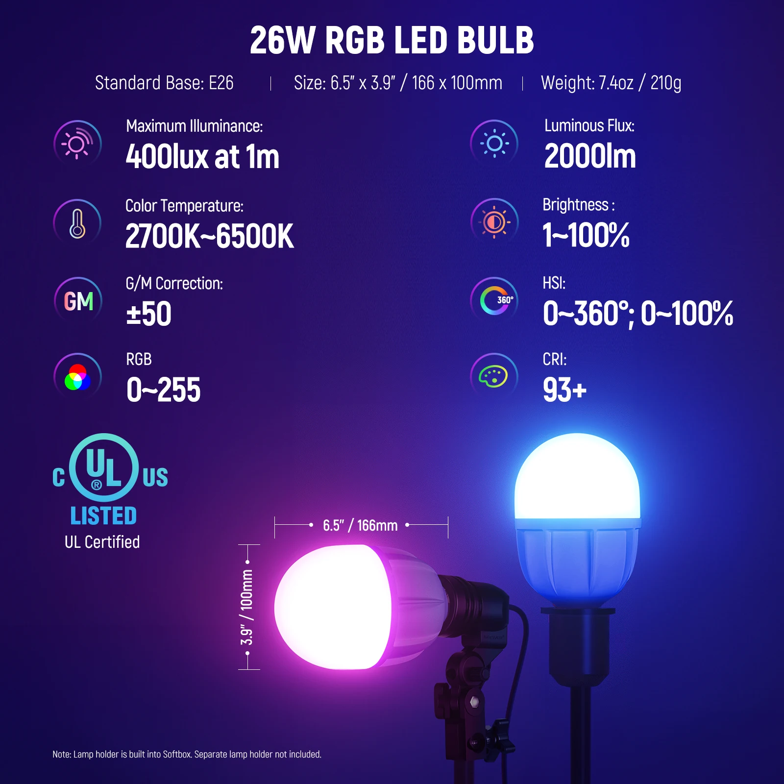 طقم إضاءة نيوير RGB سوفت بوكس  - مراجعة Photography Lighting Kit Neewer وسعره