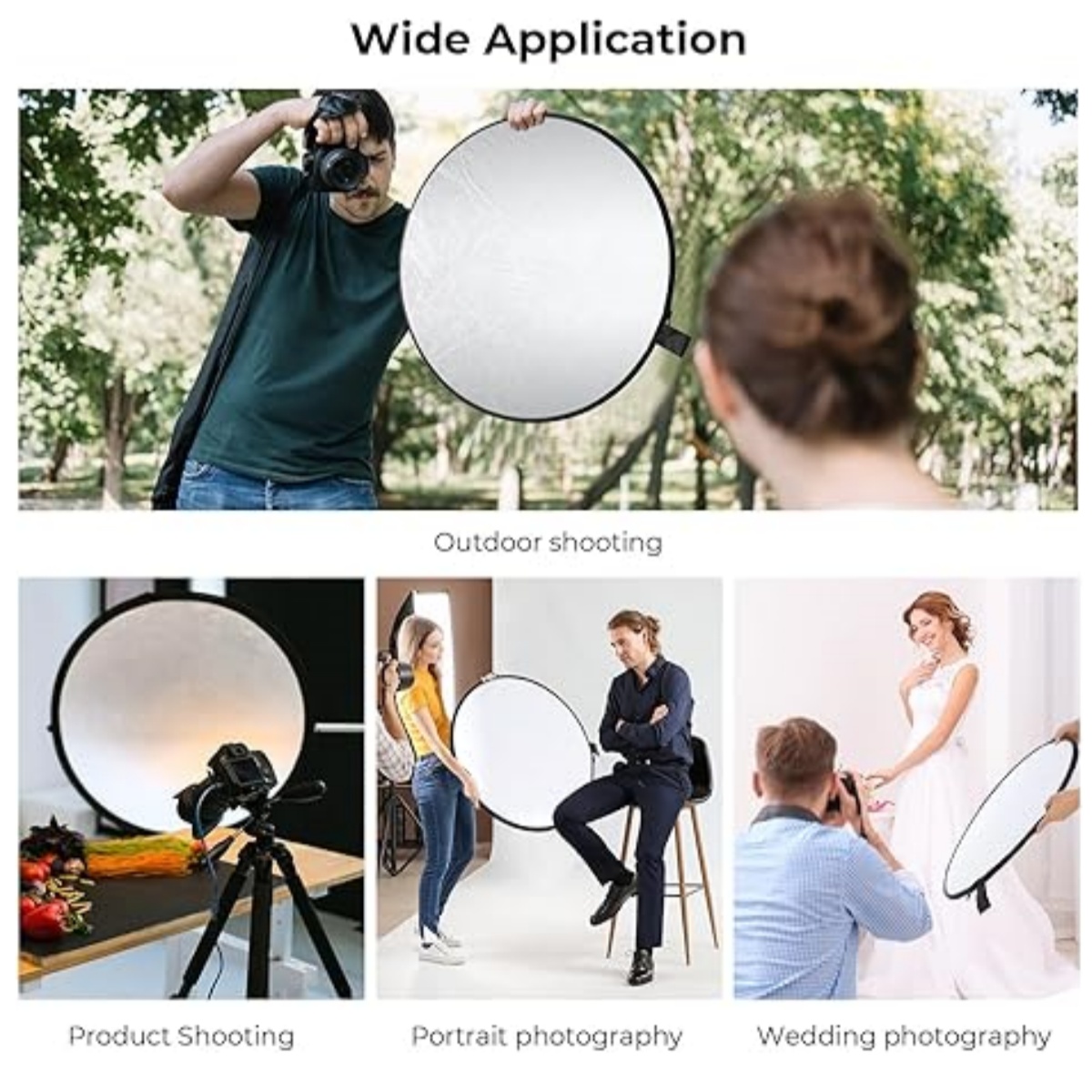 عاكس تصوير محمول HUANYINGBJB ، - مراجعة Photography Lighting For Outdoors وسعره