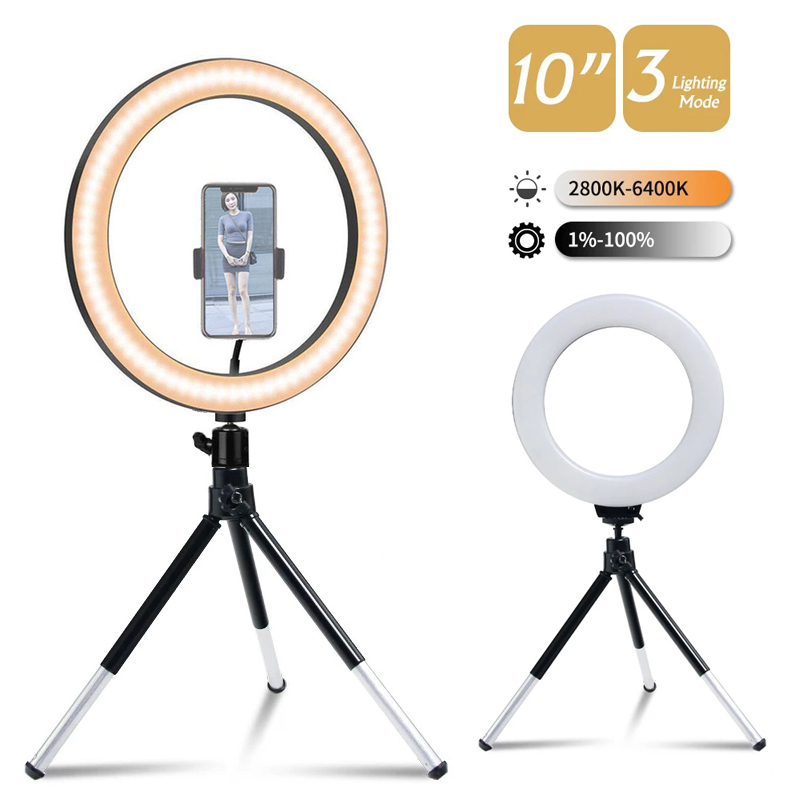 LED مصباح مصمم على شكل حلقة ال - مراجعة Torjim Rgb Photography Video Lighting وسعره