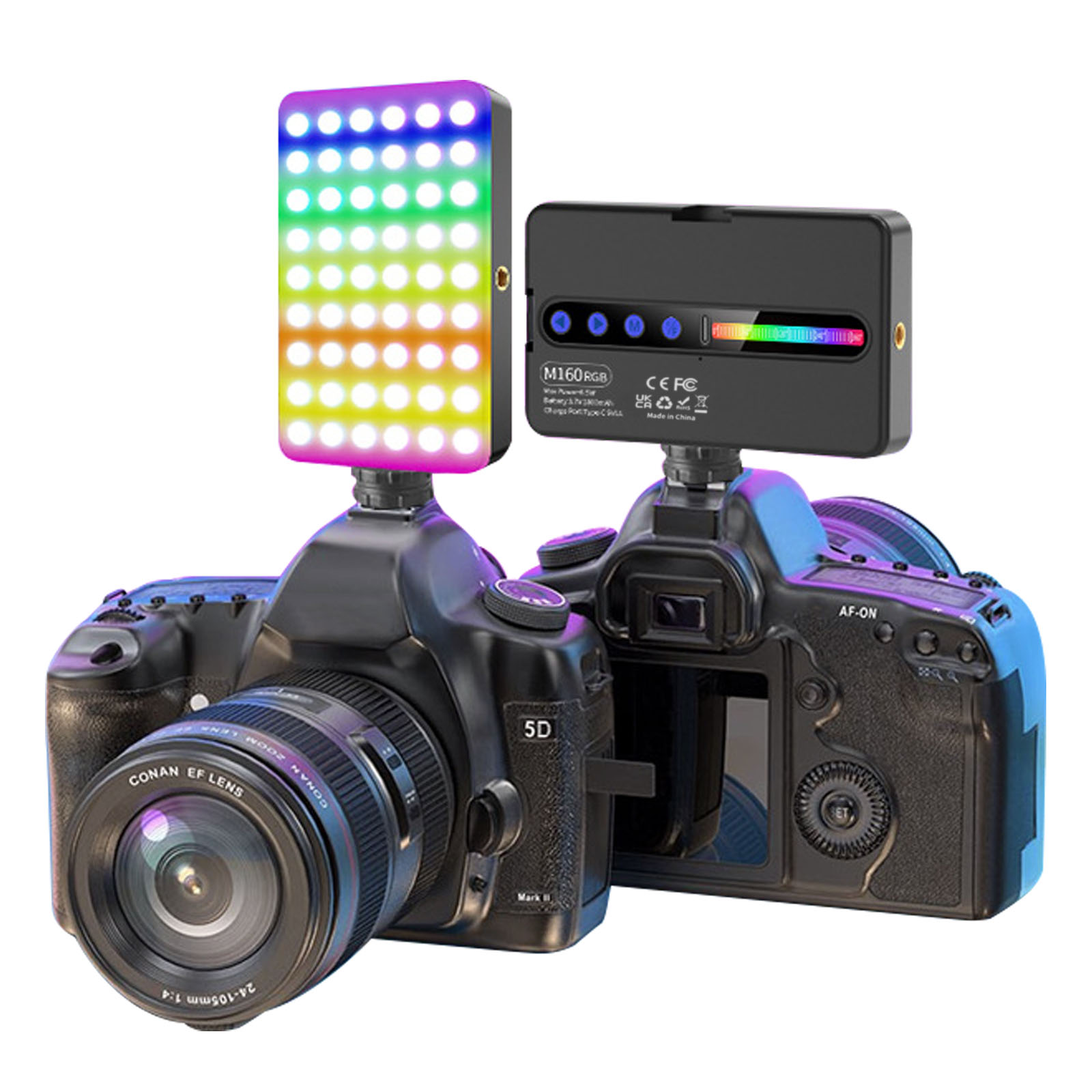 ضوء فيديو LED RGB بقوة 6.5 واط - مراجعة Photography Lighting Types وسعره