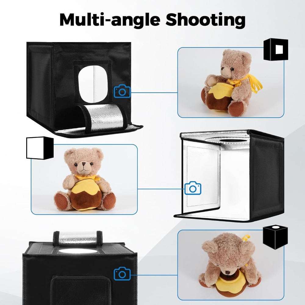 صندوق إضاءة LED احترافي للتصوي - مراجعة Photography Lighting Reference وسعره