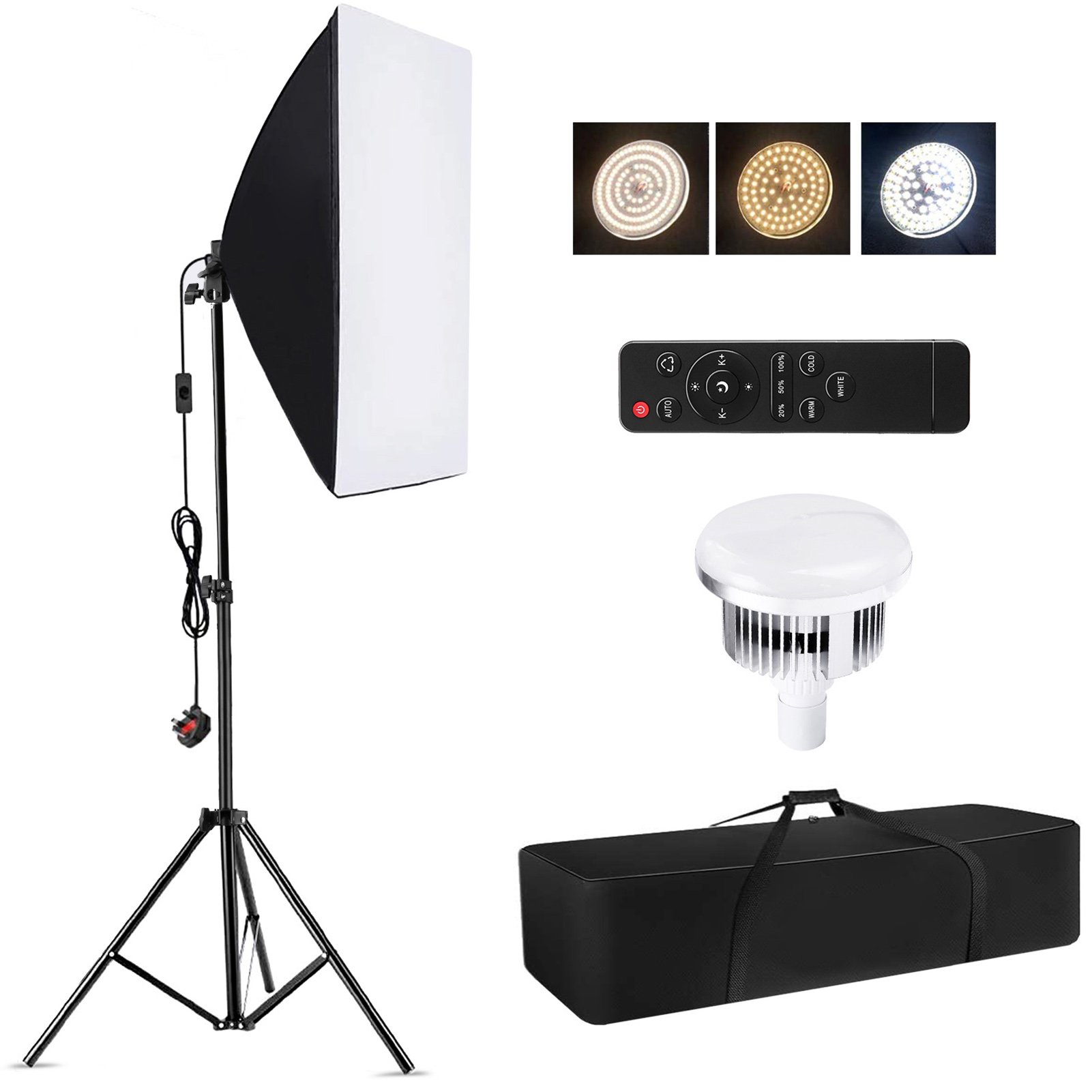 طقم إضاءة استوديو التصوير من ك - مراجعة Photography Lighting Set Up وسعره