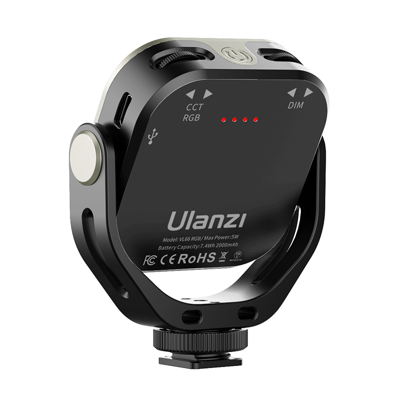 Ulanzi VL66 RGB فيديو لايت 250 - مراجعة Torjim Rgb Photography Video Lighting وسعره