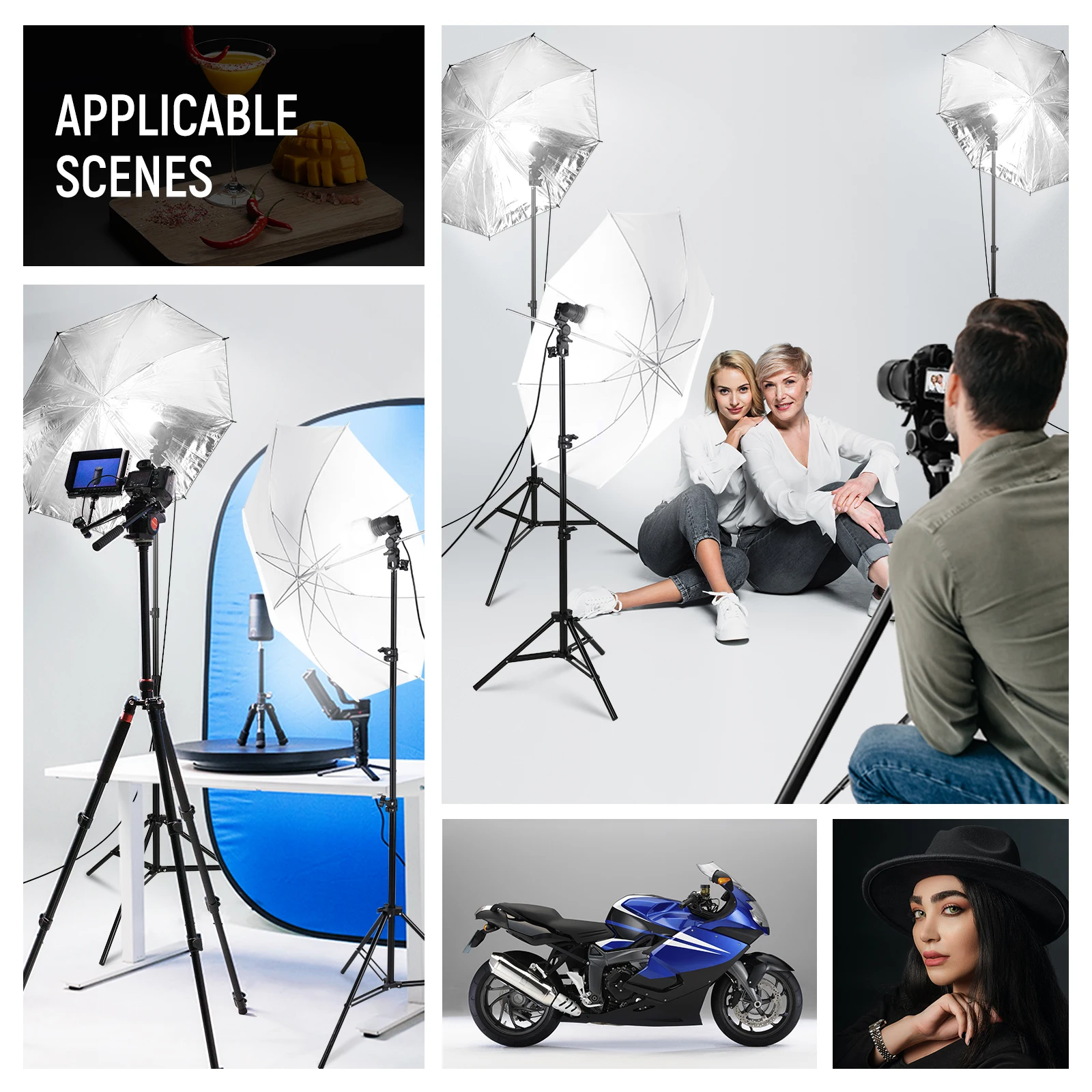 طقم إضاءة للتصوير الفوتوغرافي  - مراجعة Photography Lighting Kit Neewer وسعره