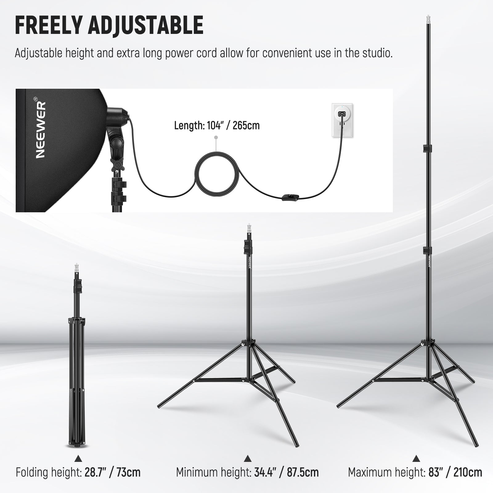 طقم إضاءة احترافي نيور 700 واط - مراجعة Photography Lighting Kit Neewer وسعره