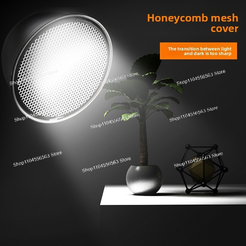 شبكة خلية النحل القياسية - ملح - مراجعة Photography Lighting Modifiers وسعره