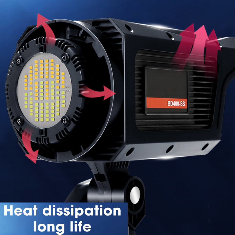 300 واط مصباح الشمس LED الفيدي - مراجعة Photography Lighting Uk وسعره