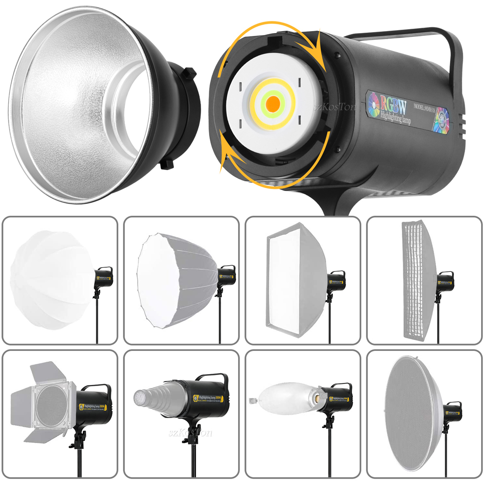 RGB مصباح ليد الفيديو الضوئي ا - مراجعة Photography Lighting For Outdoors وسعره