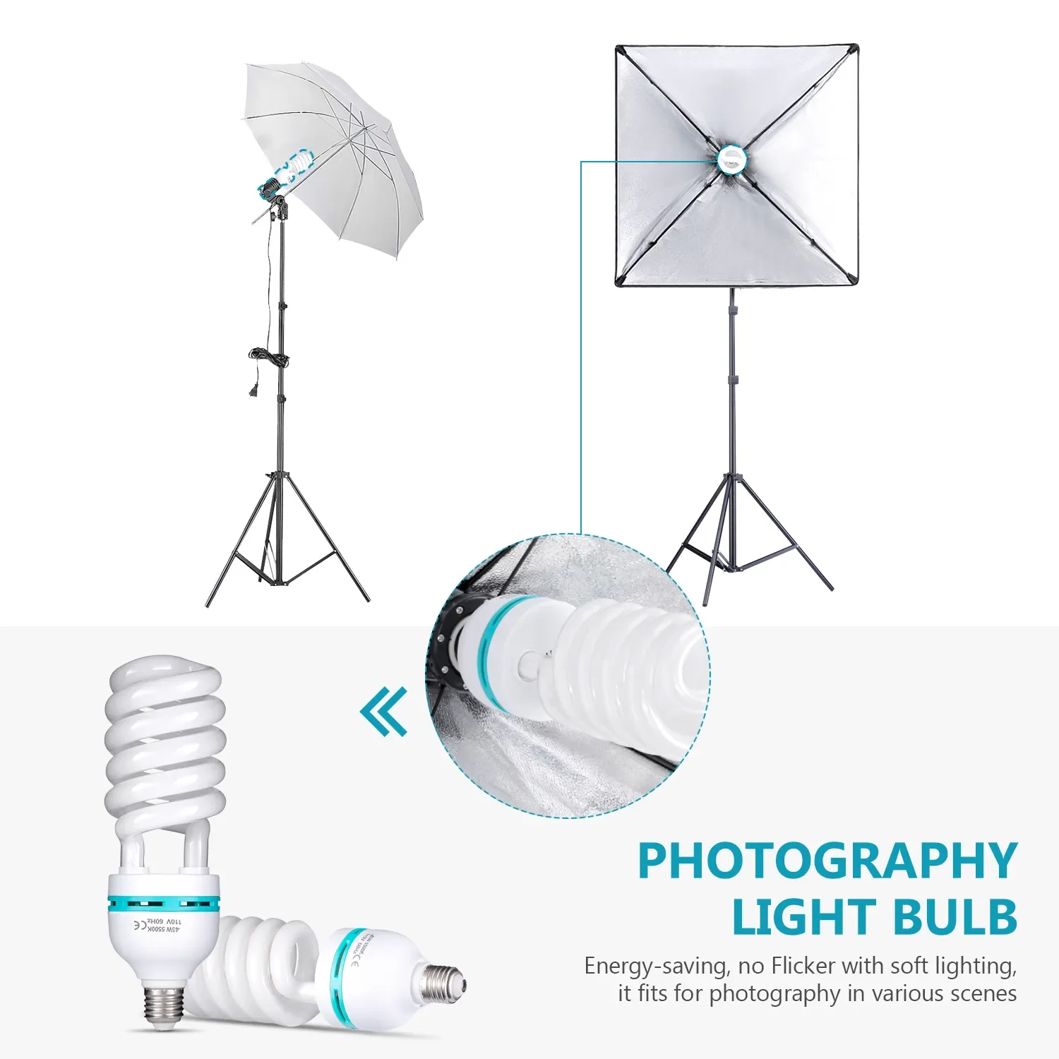 طقم إضاءة تصوير كامل من نيوير: - مراجعة Photography Lighting Kit Neewer وسعره