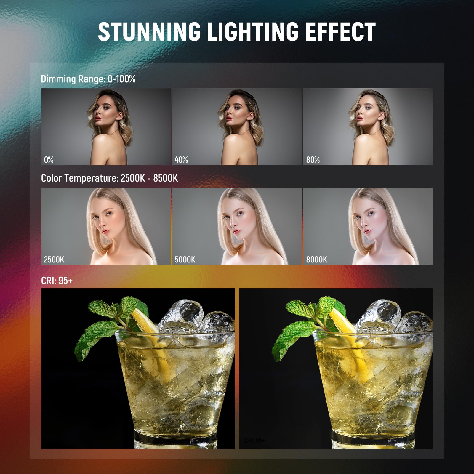 NEEWER RGB عصا الضوء مع APP ال - مراجعة Torjim Rgb Photography Video Lighting وسعره
