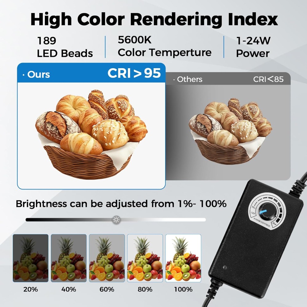 صندوق إضاءة محمول للتصوير الفو - مراجعة Photography Lighting Reference وسعره