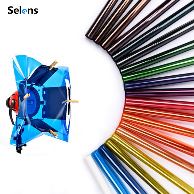 Selens 14 ألوان 40*50 سنتيمتر  - مراجعة Photography Lighting Modifiers وسعره