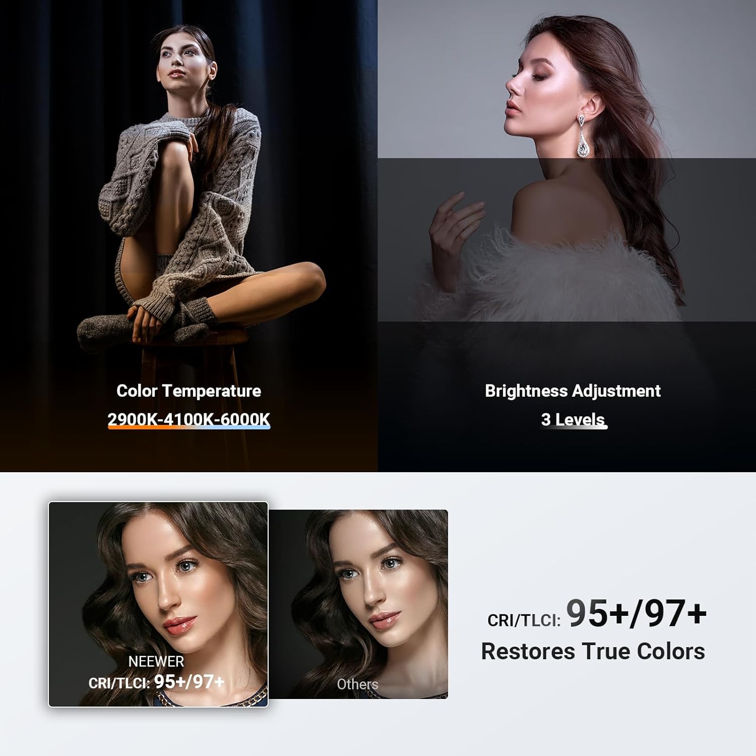 إضاءة حلقية أساسية من NEEWER ب - مراجعة Photography Lighting Wand وسعره