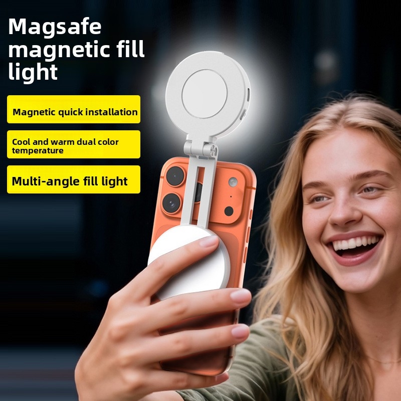 ضوء حلقي LED محمول للهاتف بتقن - مراجعة Photography Lighting Wand وسعره