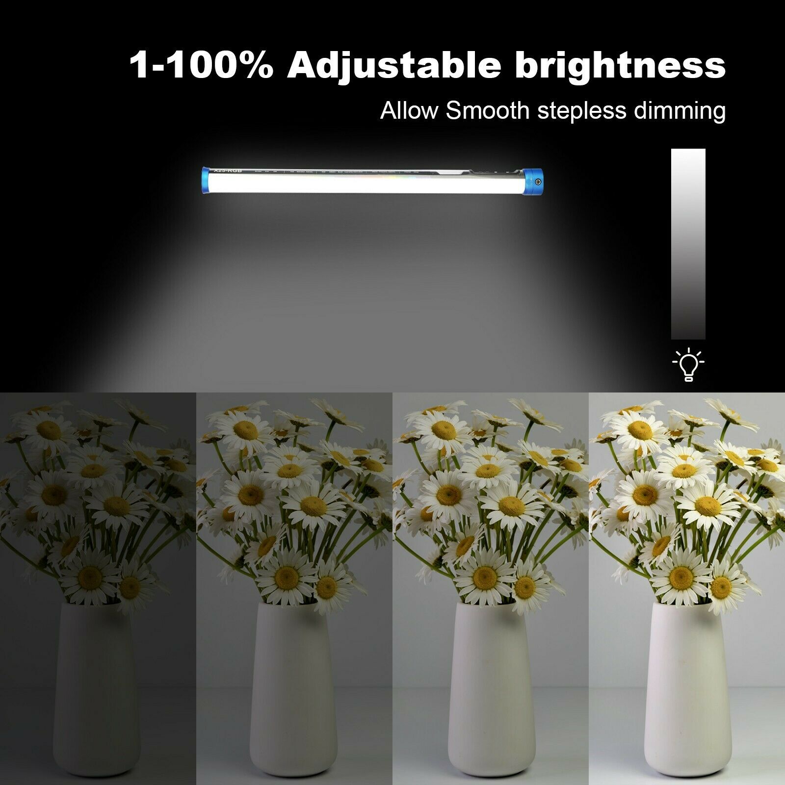 Sokani X25 RGB LED الفيديو الض - مراجعة Photography Lighting Wand وسعره