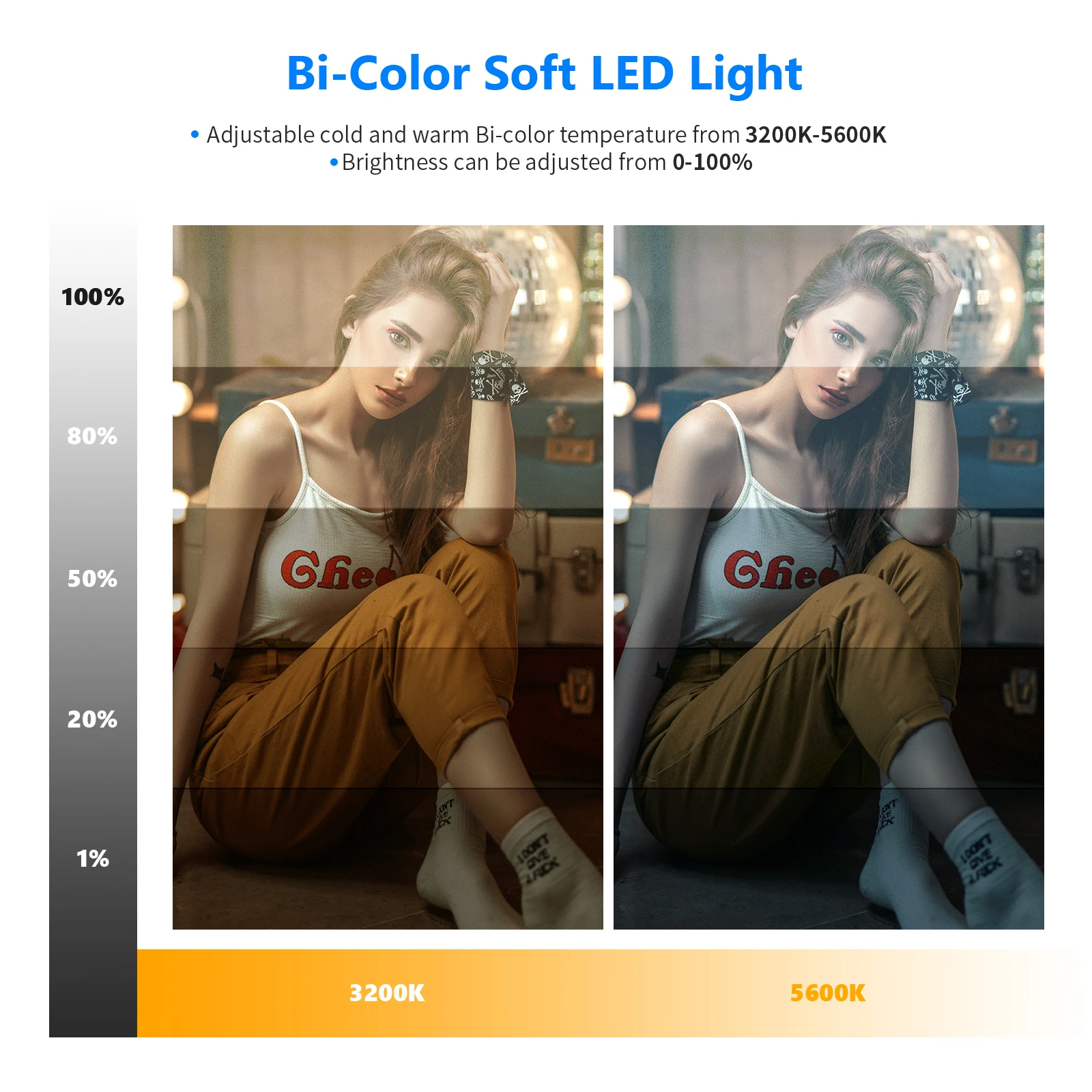 طقم إضاءة فيديو LED قابل للتعت - مراجعة Photography Lighting Kit Neewer وسعره