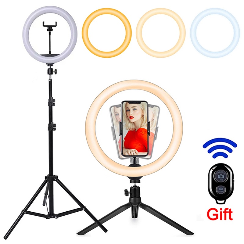 إضاءة حلقية LED للسيلفي 16/26/ - مراجعة Photography Lighting Wand وسعره