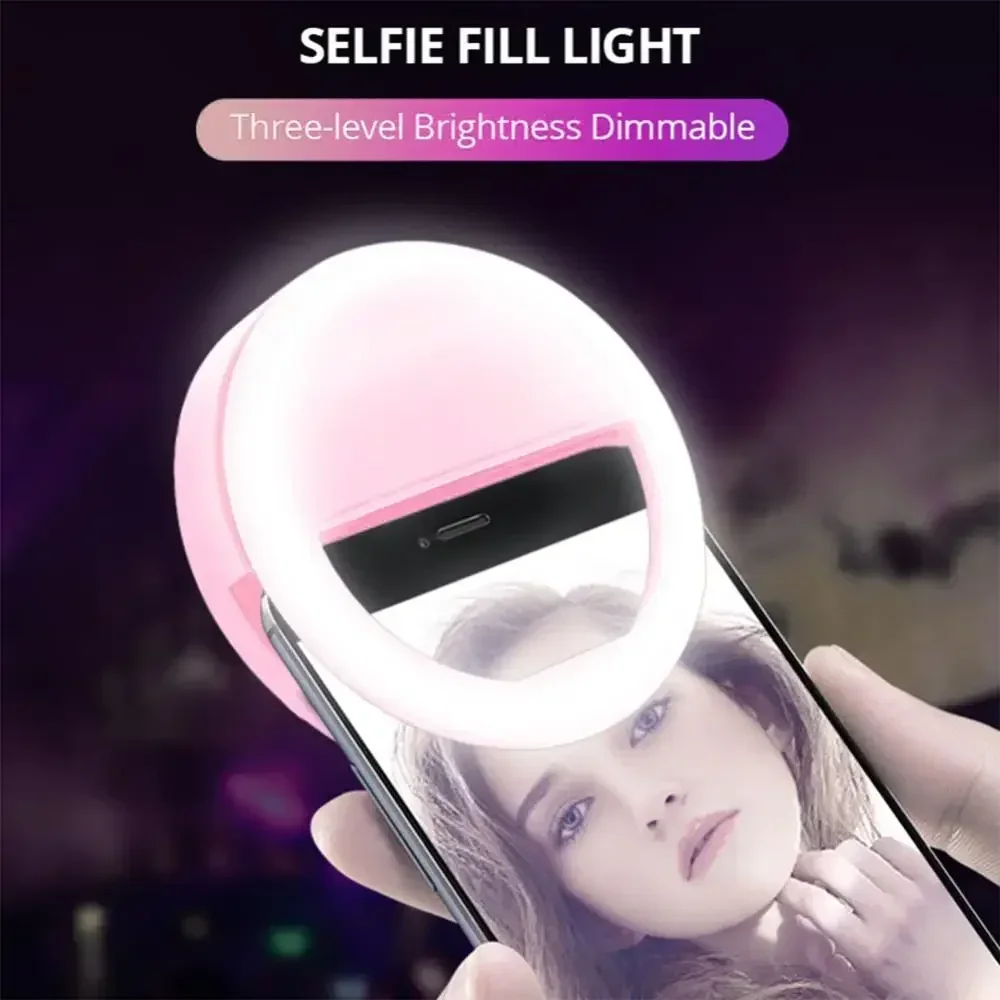 LED Selfie Ring Light الهاتف ا - مراجعة Photography Lighting Effects وسعره