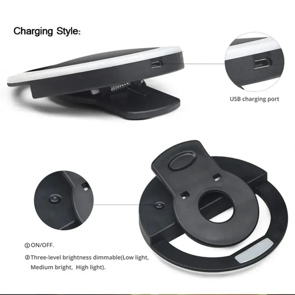 LED Selfie Ring Light الهاتف ا - مراجعة Photography Lighting Effects وسعره