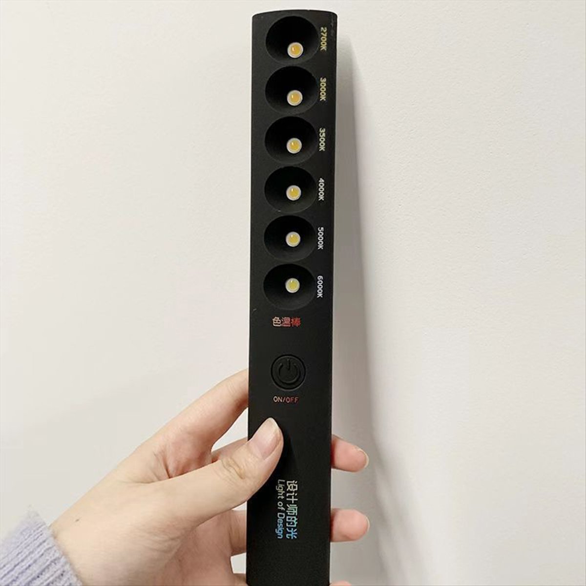 سبتمبر 6 طرق لون درجة الحرارة  - مراجعة Photography Lighting Wand وسعره
